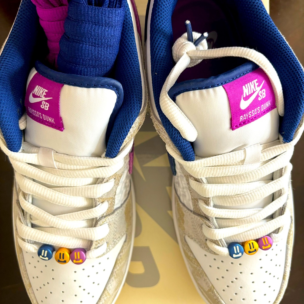 💜💙 Nike SB Dunk Low PRM RL - Rayssa Leal Wmns 9 Men’s 7.5 💜💙